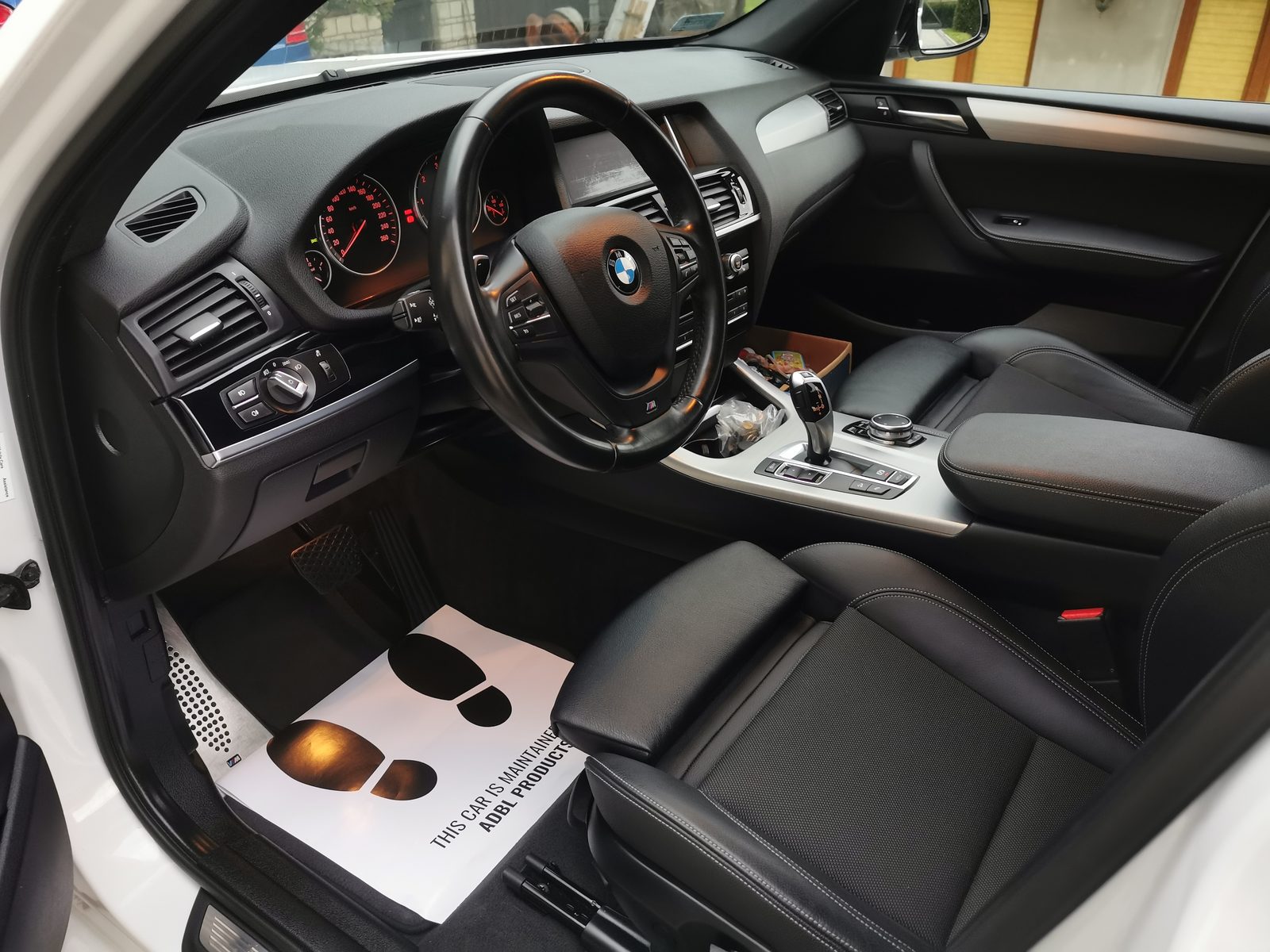 Detailing wnętrza BMW X3