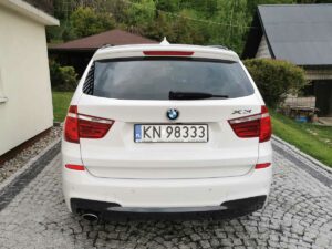 BMW X3 front tył czyszczenieaut